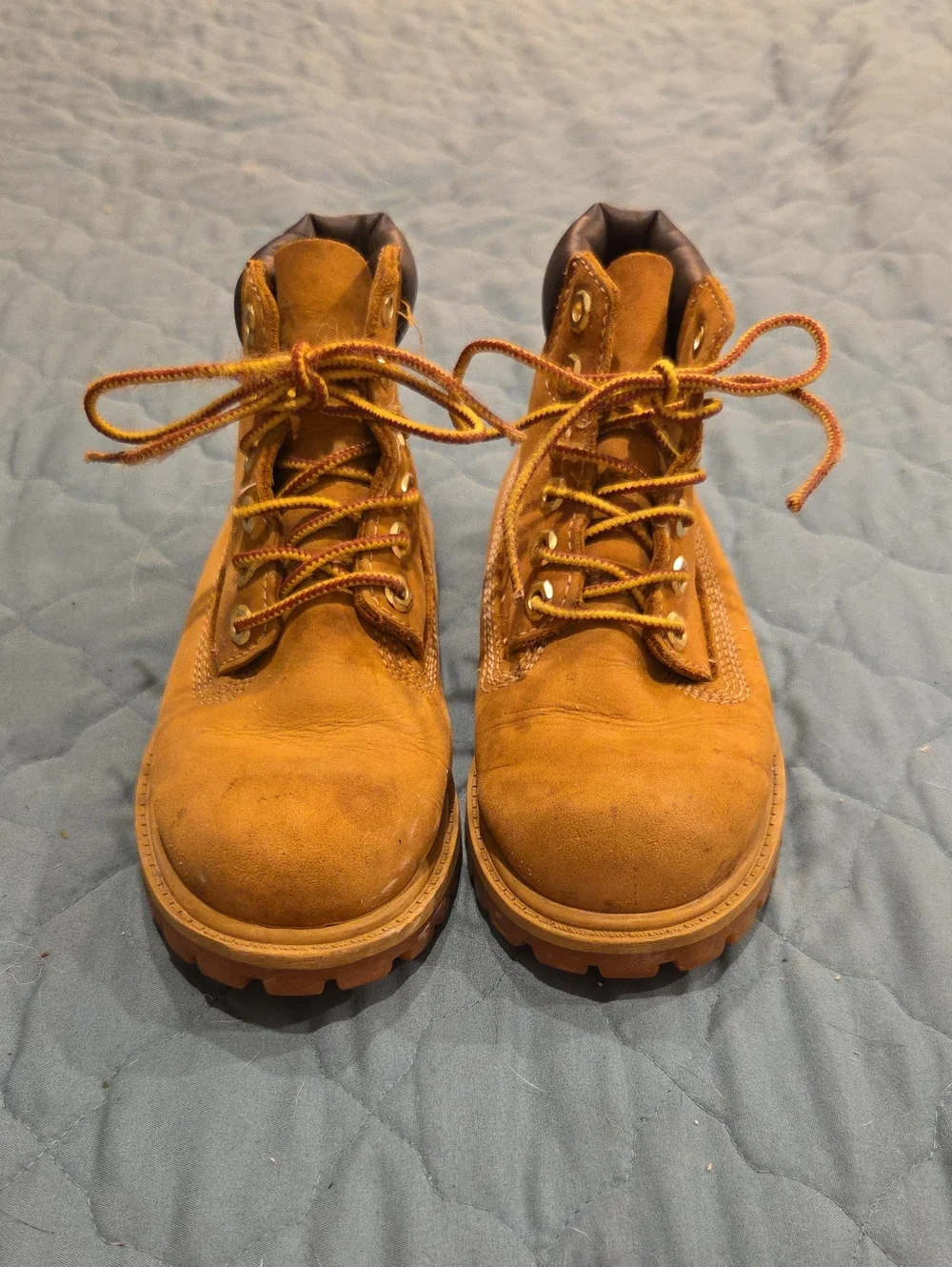 Timberland, Boys 12 || Wheat/Tan Lace-Up Work Boots